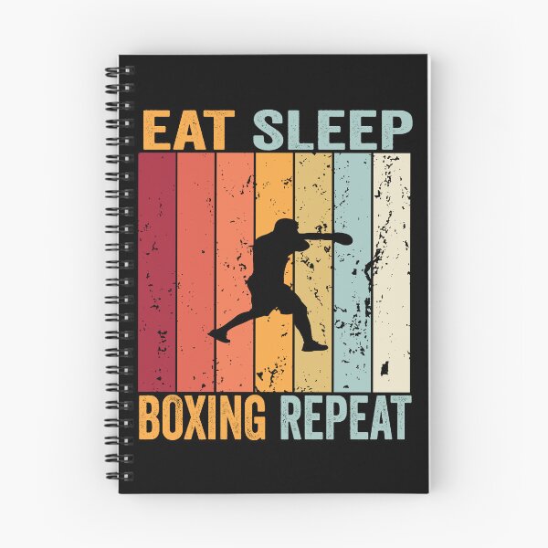 Item preview, Boxing Eat Sleep Repeat Fitness Motivational designed and sold by BOUCHERIT amine.