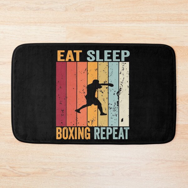 Item preview, Boxing Eat Sleep Repeat Fitness Motivational designed and sold by BOUCHERIT amine.
