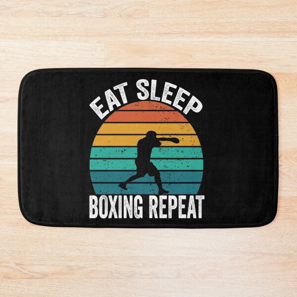 Item preview, Boxing Eat Sleep Repeat Fitness Motivational designed and sold by BOUCHERIT amine.