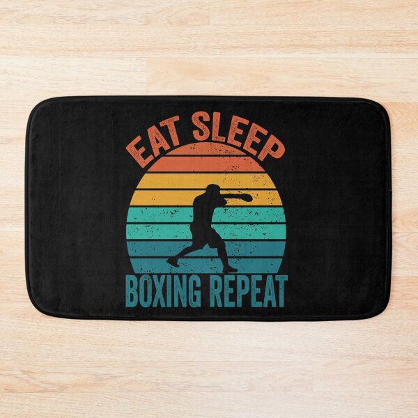 Item preview, Boxing Eat Sleep Repeat Fitness Motivational designed and sold by BOUCHERIT amine.