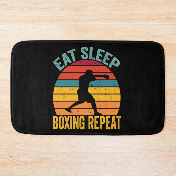 Item preview, Boxing Eat Sleep Repeat Fitness Motivational designed and sold by BOUCHERIT amine.