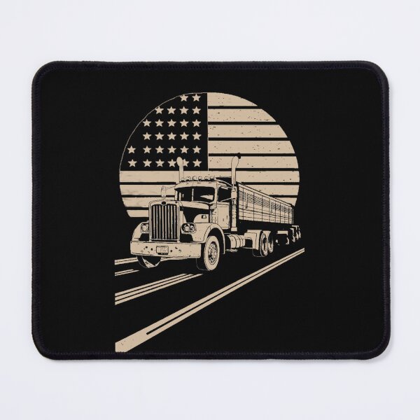 Item preview, Retro Sunset US Flag and Truck designed and sold by YoungMind95.