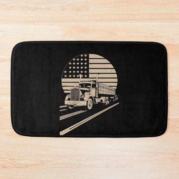 Item preview, Retro Sunset US Flag and Truck designed and sold by YoungMind95.