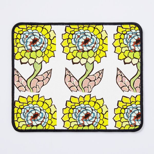 Item preview, Surreal drawing of a caterpillar in a colorful sunflower designed and sold by Carré Comme Orange.