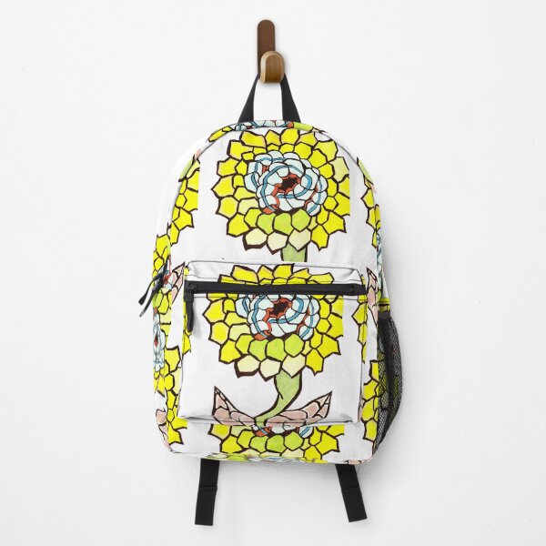 Item preview, Surreal drawing of a caterpillar in a colorful sunflower designed and sold by Carré Comme Orange.