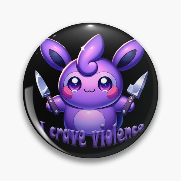 Item preview, Cute Violent Anime Character  designed and sold by MyLittleCurse.