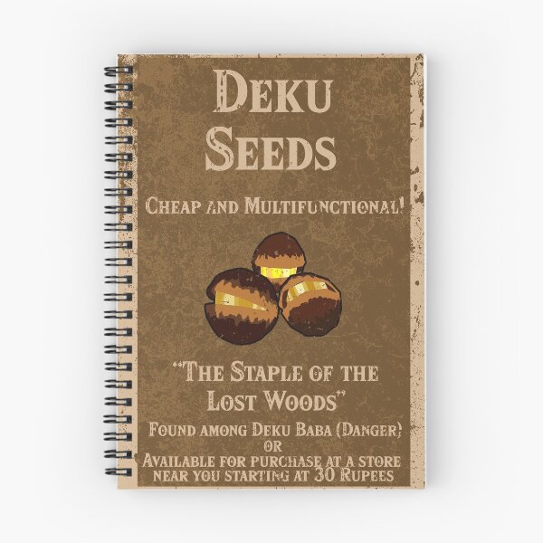 Item preview, Deku Seeds Advertisement designed and sold by Daniel Swain Creations.