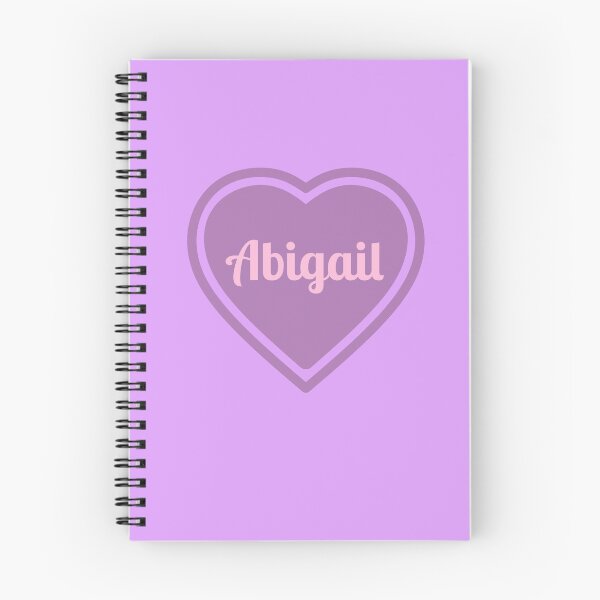 Item preview, Abigail Name Girl Purple designed and sold by Monika Howarth.