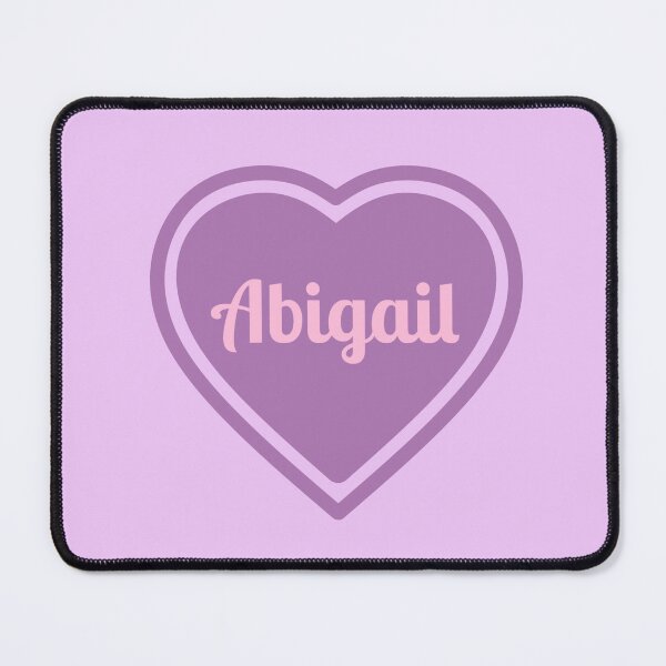 Item preview, Abigail Name Girl Purple designed and sold by Monika Howarth.