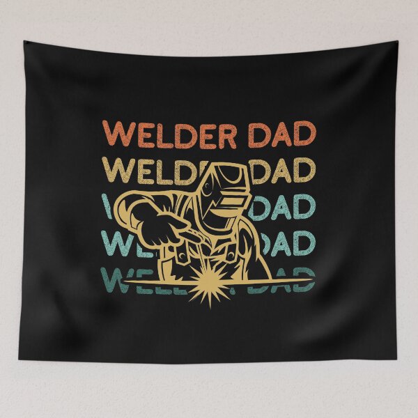 Item preview, Welder Dad Retro Vintage AWESOME WELDER Fathers Day Cooler  designed and sold by spaceopy.