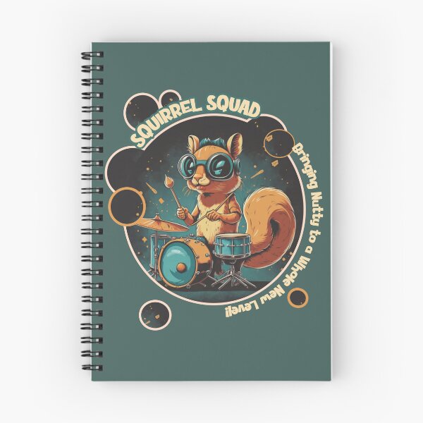 Item preview, Squirrel playing drums designed and sold by InNeRoDa.