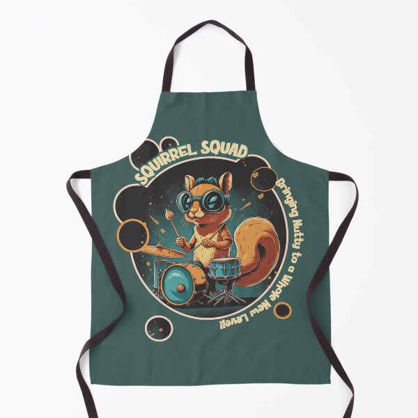Item preview, Squirrel playing drums designed and sold by InNeRoDa.