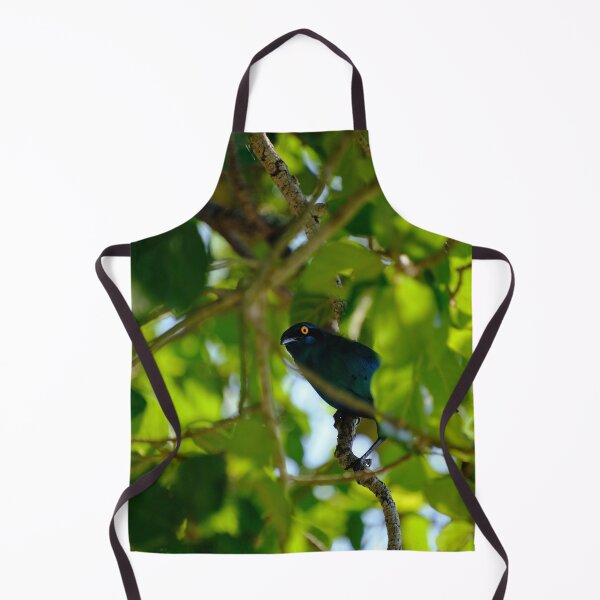 Item preview, Bright-Eyed Bird in Foliage designed and sold by DKBasson.