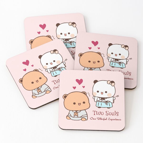 Item preview, Two Souls One Blissful Experience - Cute Couple's Massage Design designed and sold by FEBRICAST.