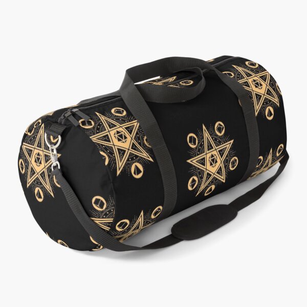 Item preview, DND WARLOCK D20 DICE: Warlock Dice set, pentagram, star, pentacle, Eldritch pact designed and sold by DungeonAtelier.