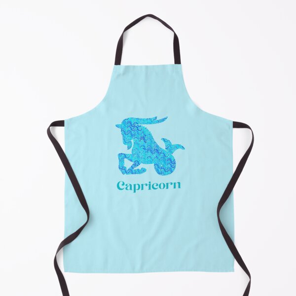 Item preview, Zodiac Sign for Capricorn in Turquoise and Blue designed and sold by Marymarice.