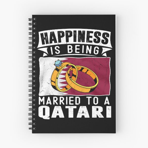 Item preview, Happiness Is Being Married to A Qatari Marriage designed and sold by OX-tright.