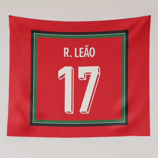 Item preview, Rafael Leao - Portugal 2024 designed and sold by On Target Sports.