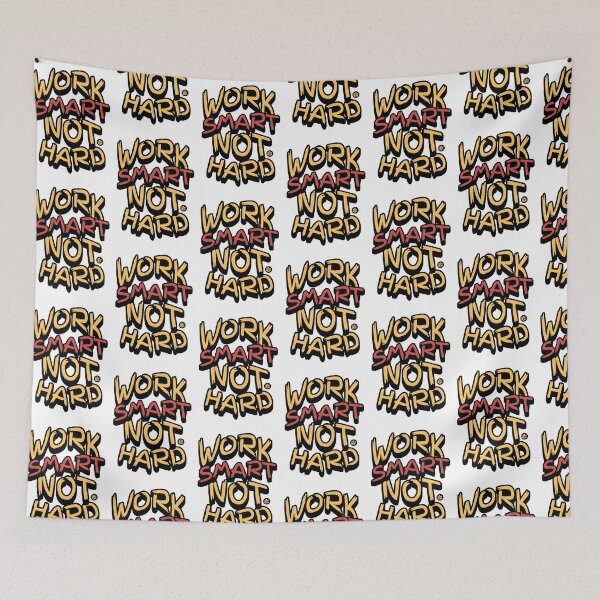 Item preview, Work Smart Not Hard designed and sold by Yuzik.