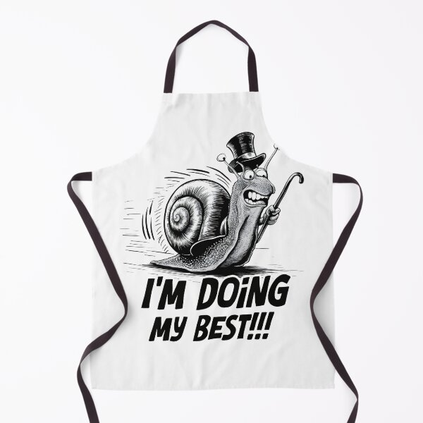 Item preview, I'm doing my best! Hand-drawn snail. Hurry up! designed and sold by Grygiel23.