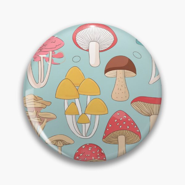 Item preview, Vibrant Mushroom Medley - Forest Fungi Collection - Seamless  designed and sold by carlitasart.