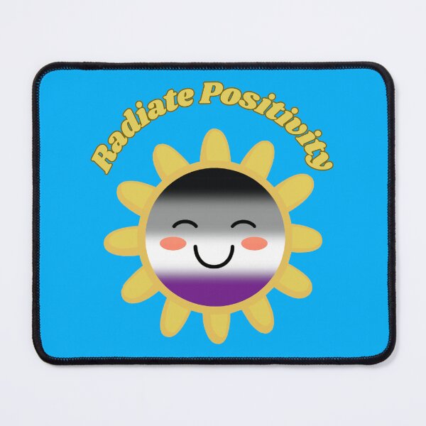 Item preview, Radiate Positivity Asexual  Pride Flag Colored Sun, Kawaii Ace Design, Pride Festival designed and sold by Travelslightly.