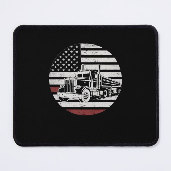 Item preview, Retro Sunset US Flag and Truck designed and sold by YoungMind95.