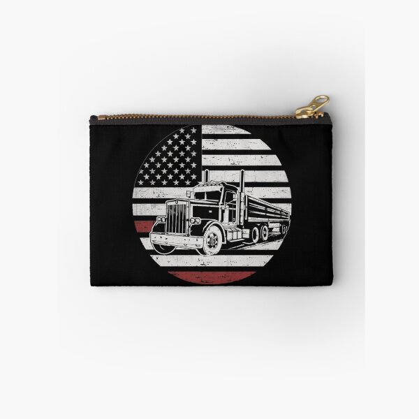 Item preview, Retro Sunset US Flag and Truck designed and sold by YoungMind95.