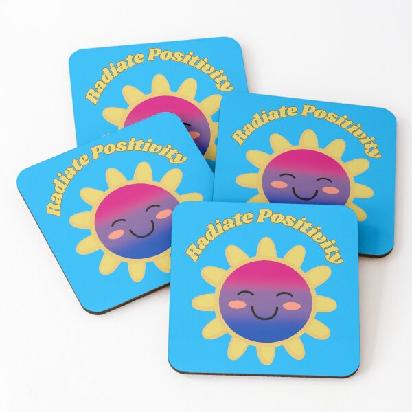 Item preview, Radiate Positivity Bisexual  Pride Flag Colored Sun, Kawaii Bi Design, Pride Festival designed and sold by Travelslightly.