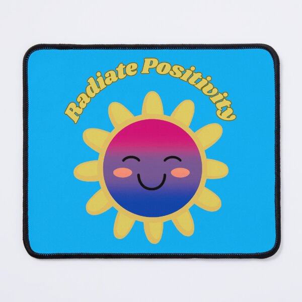 Item preview, Radiate Positivity Bisexual Pride Flag Colored Sun, Kawaii Bi Design, Pride Festival designed and sold by Travelslightly.