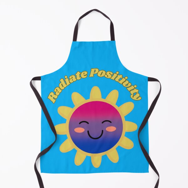 Item preview, Radiate Positivity Bisexual  Pride Flag Colored Sun, Kawaii Bi Design, Pride Festival designed and sold by Travelslightly.