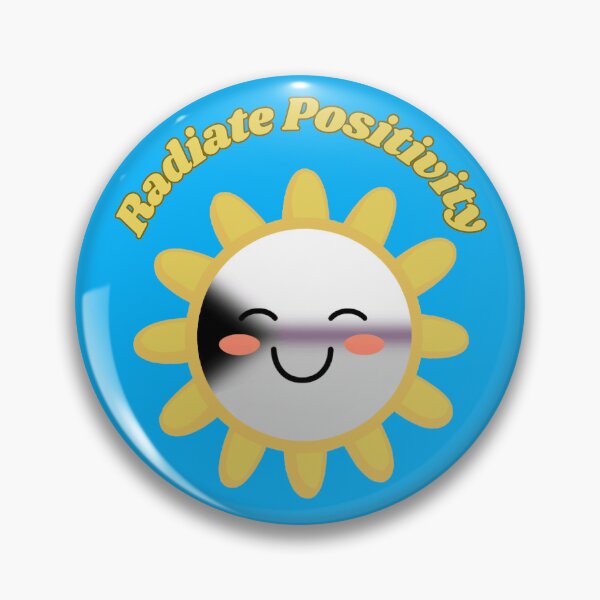 Item preview, Radiate Positivity Demisexual  Pride Flag Colored Sun, Kawaii Demi Design, Pride Festival designed and sold by Travelslightly.