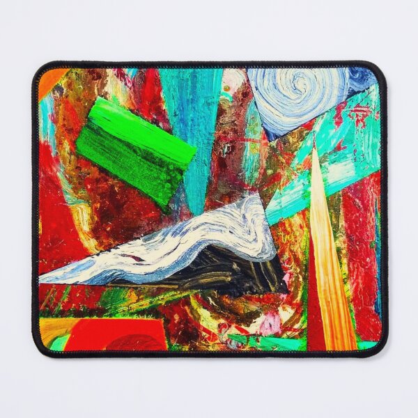 Item preview, Angular abstract painting digitised designed and sold by AndySargeDesign.