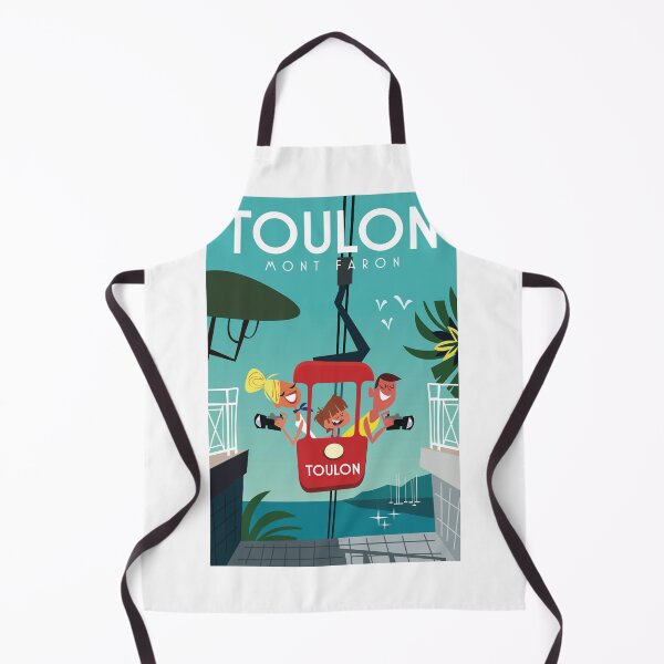 Item preview, Toulon Mont Faron poster designed and sold by GAGodel.