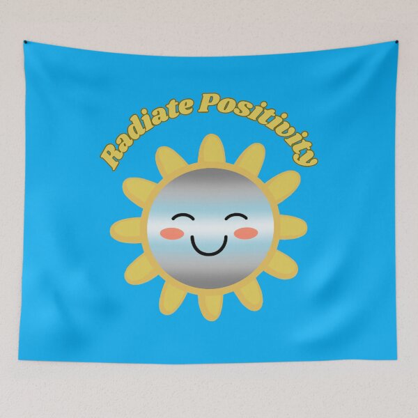 Item preview, Radiate Positivity Demiboy  Pride Flag Colored Sun, Kawaii Demi Design, Pride Festival designed and sold by Travelslightly.