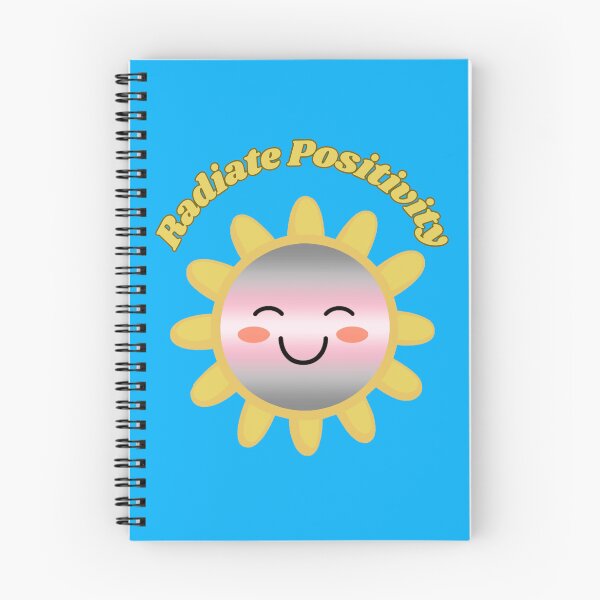 Item preview, Radiate Positivity Demigirl  Pride Flag Colored Sun, Kawaii Demi Design, Pride Festival designed and sold by Travelslightly.