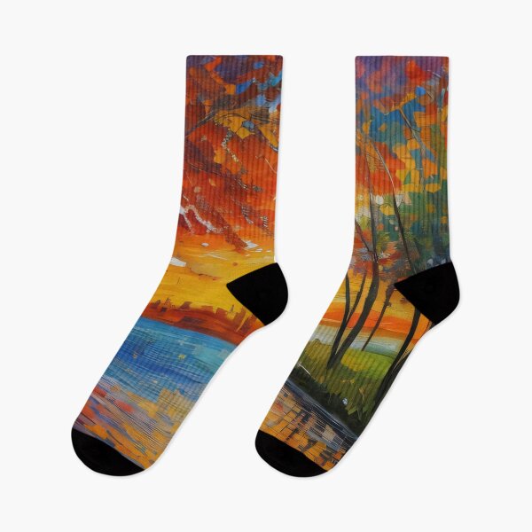 Item preview, Sunset on the lake designed and sold by LilithsDesires.