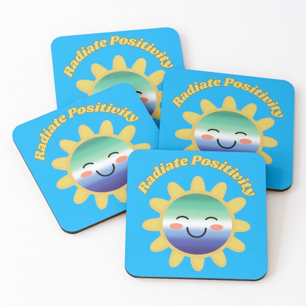 Item preview, Radiate Positivity Gay MLM  Pride Flag Colored Sun, Kawaii MLM Design, Pride Festival designed and sold by Travelslightly.