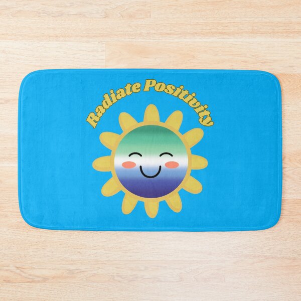 Item preview, Radiate Positivity Gay MLM  Pride Flag Colored Sun, Kawaii MLM Design, Pride Festival designed and sold by Travelslightly.