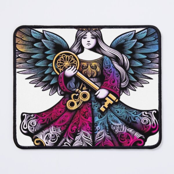 Item preview, The Angel with the Key  designed and sold by FantasyPearl.