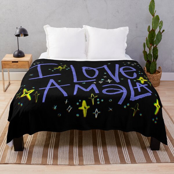 Item preview, I LOVE AMALA NAME PURP designed and sold by GIVENGRACE.ART.