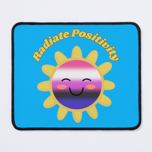 Item preview, Radiate Positivity Genderfluid Pride Flag Colored Sun, Kawaii Genderfluid Design, Pride Festival designed and sold by Travelslightly.