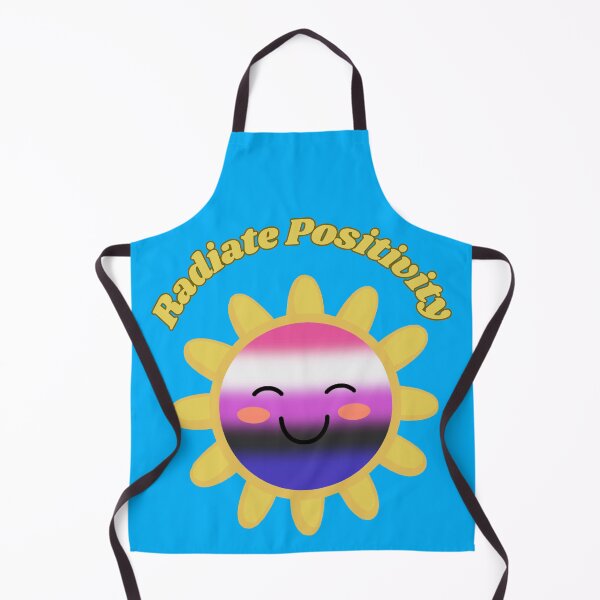 Item preview, Radiate Positivity Genderfluid Pride Flag Colored Sun, Kawaii Genderfluid Design, Pride Festival designed and sold by Travelslightly.