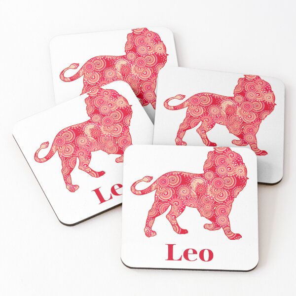 Item preview, Zodiac Sign for Leo in a Red Fractal  designed and sold by Marymarice.