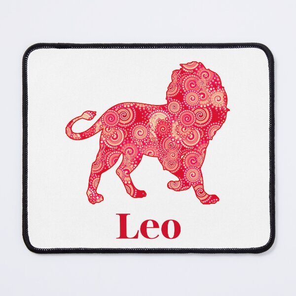 Item preview, Zodiac Sign for Leo in a Red Fractal designed and sold by Marymarice.