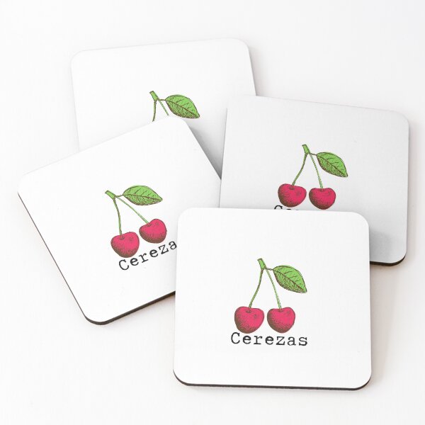 Item preview, cerezas rojas, cerezas designed and sold by ZMaria.