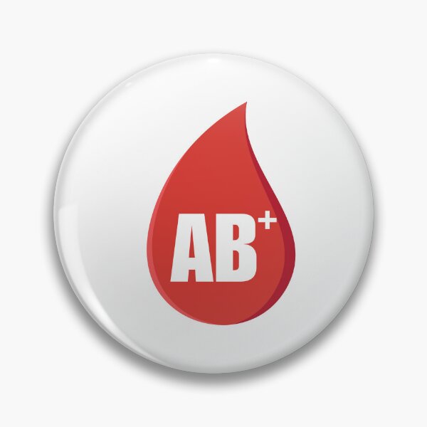 Item preview, AB positive blood type AB+ Donor donate blood designed and sold by Lady-Frost.