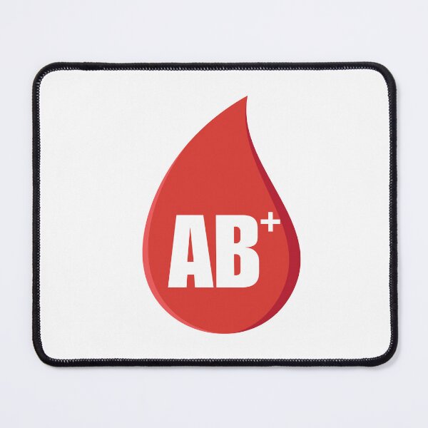Item preview, AB positive blood type AB+ Donor donate blood designed and sold by Lady-Frost.