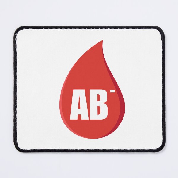 Artikelvorschau, AB negativ Blutgruppe AB- Spender Blut spenden entworfen und verkauft von Lady-Frost.