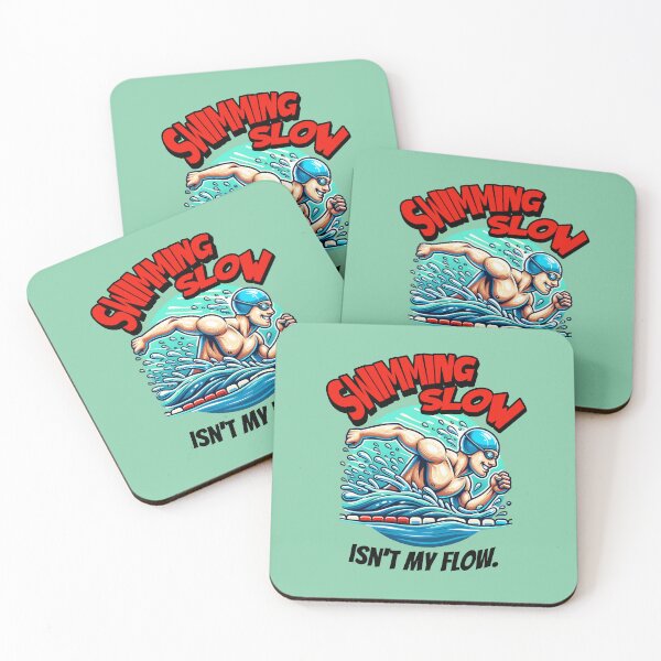 Item preview, Swim Fast: Swimming Slow Isn't my Flow. designed and sold by musthavewords.